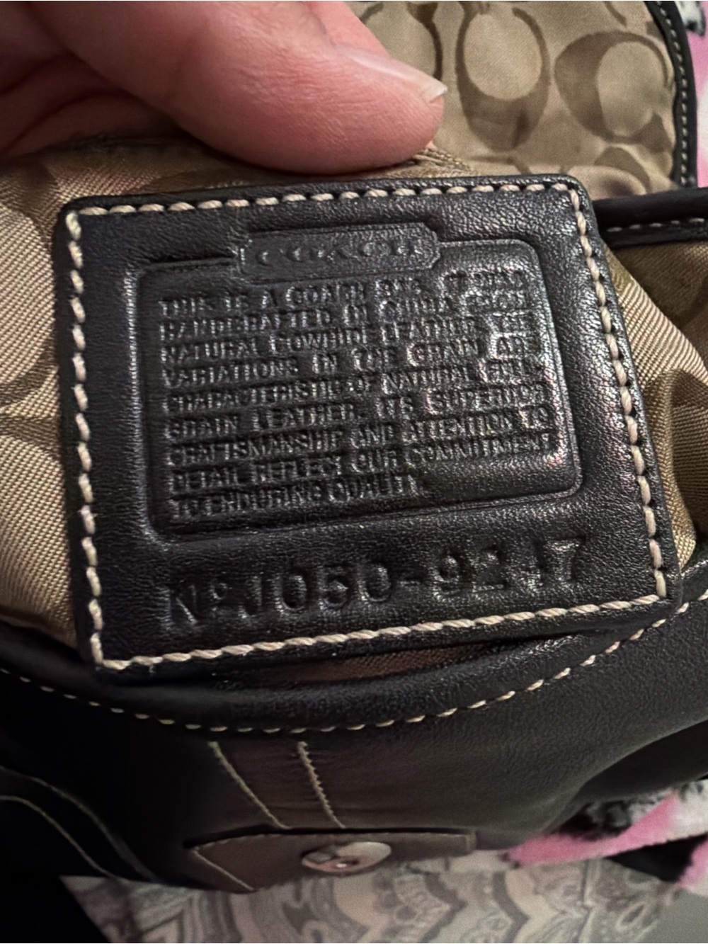 Coach Soho Black Leather Buckle Flap Shoulder Bag Y2K Vintage - Picture 3 of 3